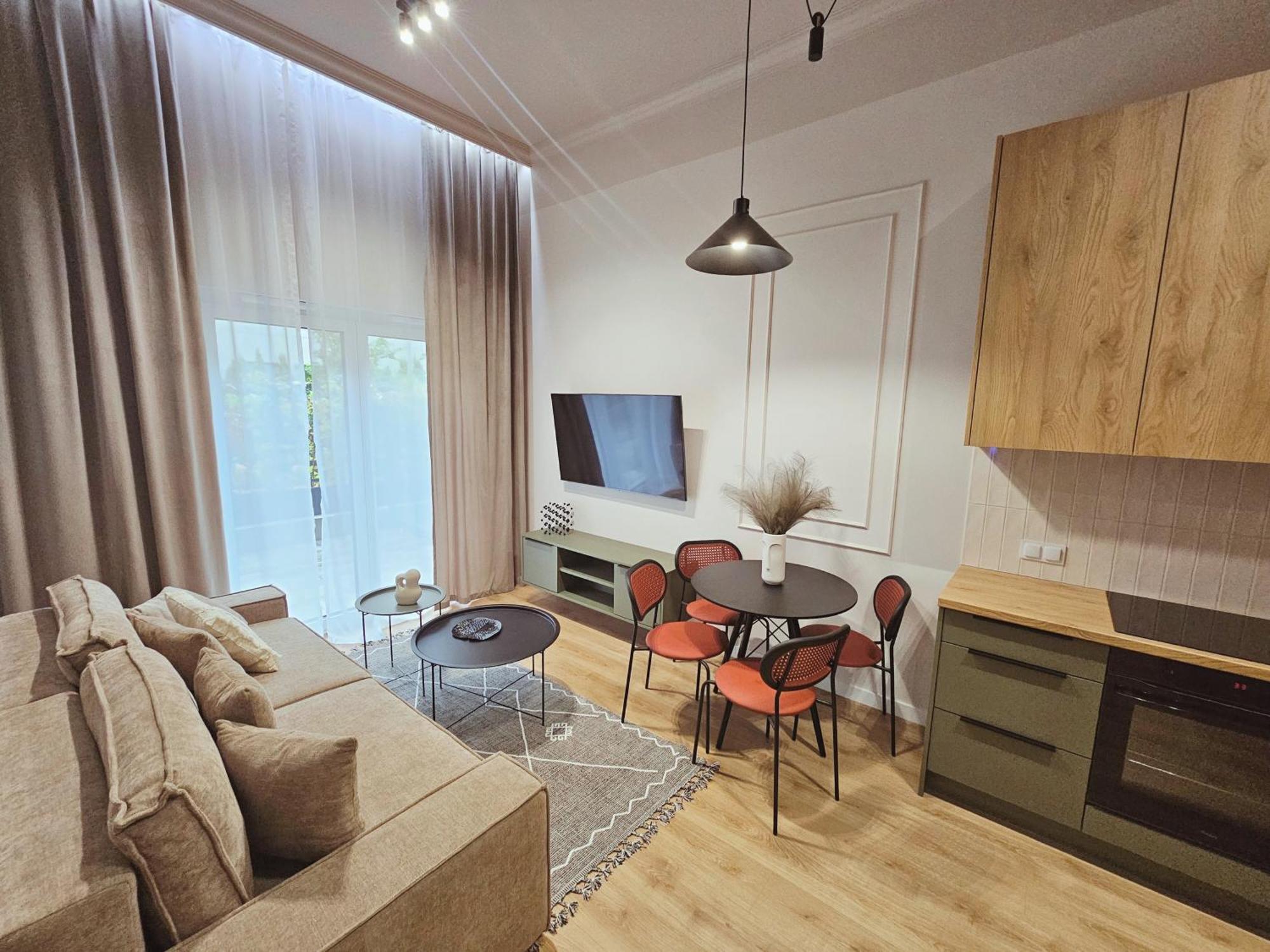 シュチェチンNova Oasis Gardenアパートメント エクステリア 写真